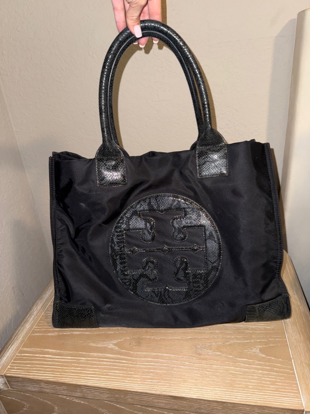Tory Burch Logo Tote Bag